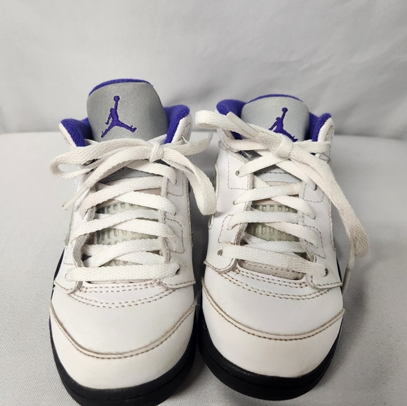 Air Jordan 5 Retro Dark Concord Kids Sneakers Size 9C 440890-141 - Picture 5 of 9